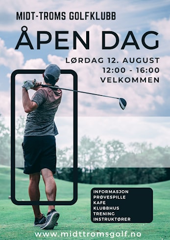 Åpen dag lørdag 12. august fra kl. 12 - 16